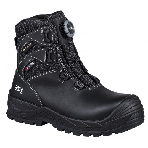 Cofra Beira GORE-TEX BOA Safety Boots Black Metal Free High Leg Cofra Beira GORE-TEX BOA Safety Boots Black Metal Free High Leg